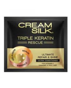 Cream Silk Triple Keratin Rescue Conditioner | 10ml