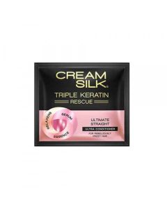 Cream Silk Triple Keratin Ultimate Straight