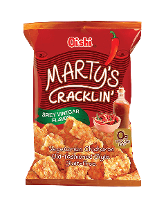 Marty's Cracklin Spicy Vinegar Flavor | 90g