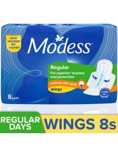 Modess Regular Wings | 8 Pads
