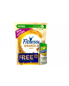 Nestle Fitness Granola Honey with 2 Nestea Cleanse Free | 300g