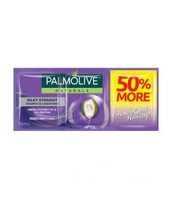 Palmolive Silky Straight Shampoo & Conditioner | 15ml