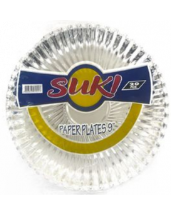 Suki Paper Plates  20's